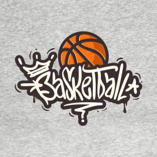 Basketball Graffiti Art T-Shirt